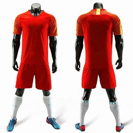 Wholesale Custom Cheap Breathable New Design Soccer Uniform Set Football Shirt