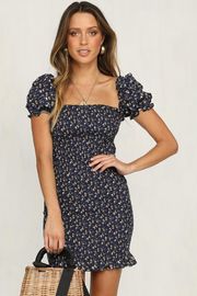Ladies Off Shoulder Printed Mini Boho Dress 2018