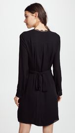 V Neck Long Sleeve Lady Dress New Design