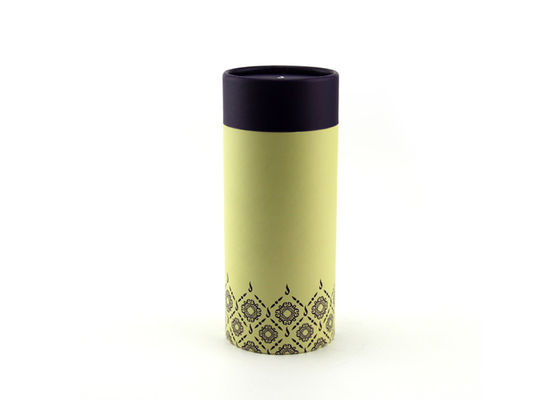 Delicate Cylinder Paper Tube Packaging with Clear PVC Window for Product Displaying
