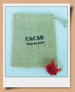 Gift Packing Jute Drawstring Pouch 